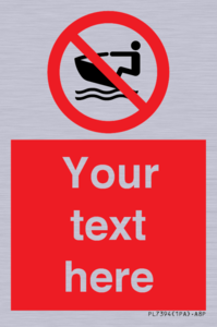 Custom No personal water craft